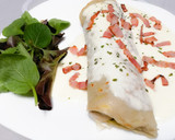 Foto del paso 25 de la receta: Boxty tradicional Irlandés de pollo con salsa de puerros