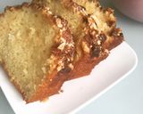 Une image de l'étape 3 de Cake amandes chocolat caramel.