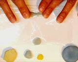 A picture of step 3 of Nerikiri Wagashi: Party cake.
