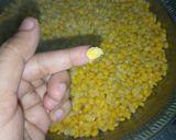 A picture of step 4 of Chanay ki daal ki Katliyan.
