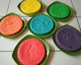 Foto langkah ke 11 dari resep Rainbow Cake 8 telur Nya.Liem,enak & lembuuuuuttt.