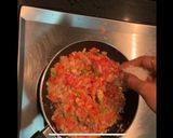 A picture of step 3 of Egg lababdar.
