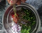 राजधानी बेसन बेक्ड बाउल विद स्प्राउट्स चाट रेसिपी चरण 7 फोटो