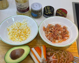Foto del paso 1 de la receta: Espárragos blancos rellenos