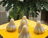 A picture of step 4 of Ukadiche Modak.