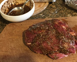Foto del paso 5 de la receta: Bondiola con costra picante y verduras al plomo (fácil)