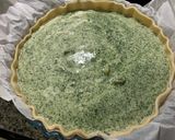 Foto del paso 5 de la receta Quiche de espinacas con piñones