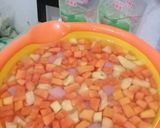 Foto langkah ke 3 dari resep Es buah 2 rasa.