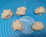 Foto langkah ke 2 dari resep Rainbow Wool Roll bao/ steamed buns / bakpao.