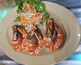 รูปขั้นตอนการทำที่ 6 ของ กุ้งลายทอดผัดกระเทียมพริกไทย
