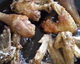 A picture of step 1 of Chicken and potatoes mixed.