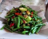 Foto langkah ke 3 dari resep Tumis Kacang Panjang Petai Pedas.