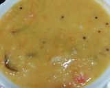 A picture of step 5 of Sambhar.
