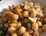 Foto del paso 7 de la receta: Garbanzos con calabaza y leche de coco