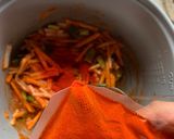 Foto langkah ke 6 dari resep Kimchi Sawi Putih dengan Gochugaru dan Gochujang (lama fermentasi 2 hari).