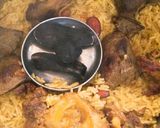 A picture of step 6 of Mutton Mandi Biryani.
