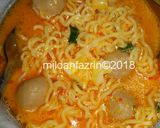 Foto langkah ke 4 dari resep Seblak mie kuah pedas.