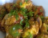 A picture of step 4 of Panjabi Paneer tikka masala.