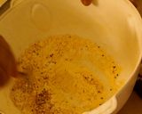 A picture of step 5 of Brinjal fry.
