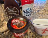 Hình bước làm 1 của món Chocolate milk