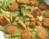 A picture of step 10 of Lentil Fritters in Ridge Gourd Curry.