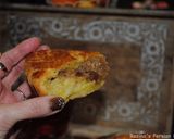 A picture of step 16 of Gata bread (cake).