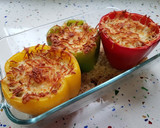 Foto del paso 15 de la receta: Pimientos tricolor rellenos con setas y queso!!!