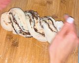 Une image de l'étape 7 de Brioche tressée Choco-🥜.
