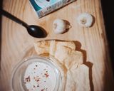 A picture of step 3 of Creamy Garlic Dip.