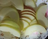 Hình bước làm 2 của món Mực nướng táo pho mát