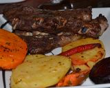 Foto del paso 5 de la receta: Costillas al horno con verduras