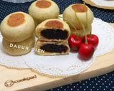 Foto langkah ke 10 dari resep Bakpia isi Ubi Ungu Teflon.