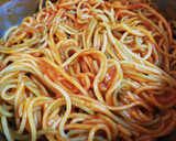 Foto del paso 3 de la receta: Nidos de spaghetti tricolore