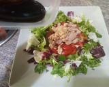 Foto del paso 4 de la receta: Ensalada de pimientos asados con atún