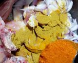 A picture of step 3 of Palak Chicken.
