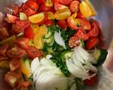 Foto del paso 2 de la receta: Ensalada de calabacín y mozzarella