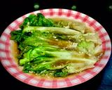 Hình bước làm 3 của món Cải Sốt Dầu Hào