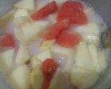 Foto langkah ke 5 dari resep Sop apel semangka susu.