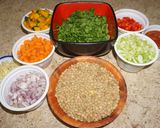 Foto del paso 1 de la receta: Sopa de lentejas y espinaca vegana