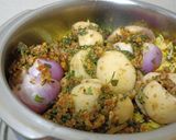 A picture of step 9 of Ek Toap Na Dal Bhat (One pot dal - rice) (Ek Handi Dal - Chawal).