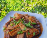 Foto langkah ke 3 dari resep Tahu + Bakso saos Teriyaki.