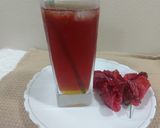 A picture of step 3 of Hibiscus ice tea / refreshing cooled.