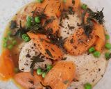 A picture of step 4 of My Creamy Ginger Lemon And Tarragon Chicken. 😃.