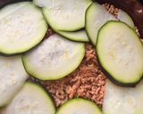 Rakott cukkíni barna rizzsel recept fázis 3 fotója