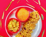 A picture of step 1 of Chana Dal Paratha.