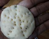 A picture of step 6 of Mathri.