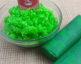 Foto langkah ke 1 dari resep Puding Hunkwe Tape Ketan Ijo.