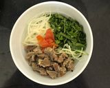 Hình bước làm 5 của món Bún bò hầm