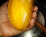 A picture of step 4 of Mango stuffed kulfi.