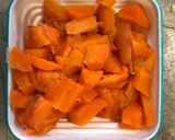 Foto langkah ke 5 dari resep MPASI 6 BulanNasi Tim[ Hati Ayam, Tempe, & Wortel ].